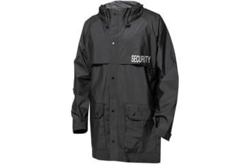 Image of Rothco Security Nylon Rain Jacket - Mens, Black, 3XL, 2561-3XL