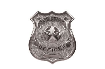 Image of Rothco Security Officer Badge, Silver, 1901-Silver