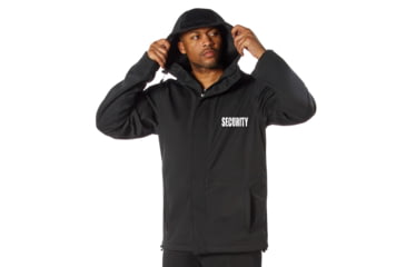Image of Rothco Shadow Ops Waterproof Security Rain Jacket - Mens, Small, 40260-S