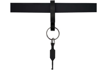 Image of Rothco Steel Belt Key Clip, Black, 1843