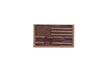 Image of Rothco Subdued Flag &amp; Rifle Morale Patch, 72204