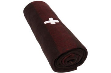 Image of Rothco Swiss Army Wool Blanket w/ Cross, 62 in x 80 in, 10236