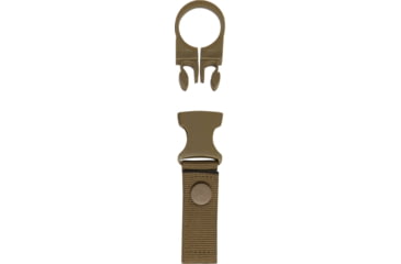 Image of Rothco MOLLE / Belt Clip Bottle Carrier, 5.75x1.375 in, Coyote Brown, 2090-CoyoteBrown