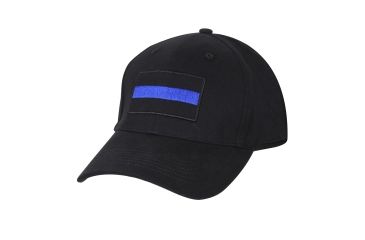 Image of Rothco Thin Blue Line Low Profile Cap, 99886