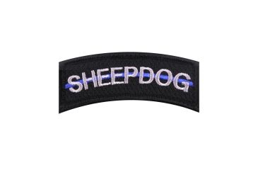 Image of Rothco Thin Blue Line Sheepdog Morale Patch, 7473