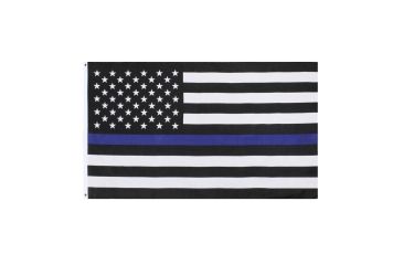 Image of Rothco Thin Blue Line U.S. Flag, 2x3, 1516-2x3