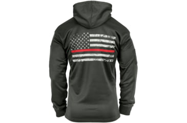 Image of Rothco Thin Red Line Concealed Carry Hoodie, Grey, Small, 2331-Grey-S