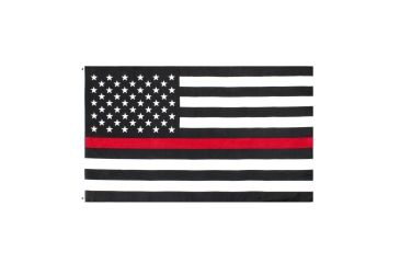 Image of Rothco Thin Red Line US Flag, 1596