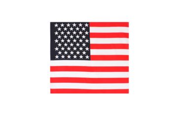 Image of Rothco U.S. Flag Bandana, 27x27, 4950-27x27Inches