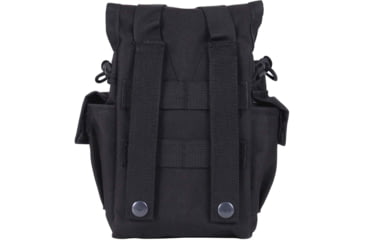 Image of Rothco Utility Pouch w/ Survival Kit Essentials, Black, 10189-Black