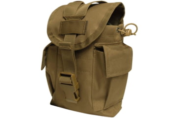 Image of Rothco Utility Pouch with Survival Kit Essentials, Coyote Brown, 10189-CoyoteBrown
