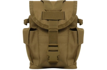 Image of Rothco Utility Pouch with Survival Kit Essentials, Coyote Brown, 10189-CoyoteBrown