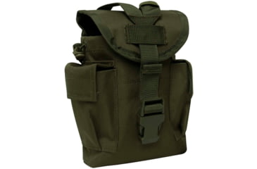 Image of Rothco Utility Pouch w/ Survival Kit Essentials, Olive Drab, 10189-OliveDrab