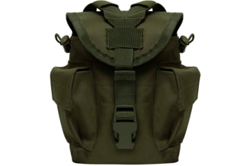 Image of Rothco Utility Pouch with Survival Kit Essentials, Olive Drab, 10189-OliveDrab