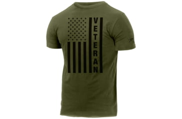 Image of Rothco Veteran Flag T-Shirt, Medium, 2793-M