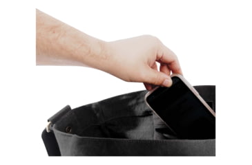 Image of Rothco Vintage Unwashed Canvas Messenger Bag, Charcoal Grey, 91180