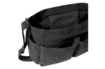 Image of Rothco Vintage Unwashed Canvas Messenger Bag, Charcoal Grey, 91180