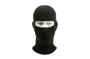 Image of Rothco Wintuck Acrylic One-Hole Face Mask, Black, 5066