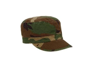 Image of Rothco Womens Adjustable Vintage Fatigue Caps, Woodland Camo, 1153-WoodlandCamo
