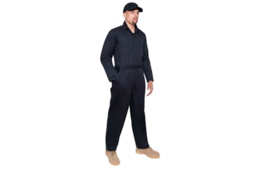 Image of Rothco Workwear Coverall, Midnight Navy Blue, Small, 10481-MidnightNavyBlue-S