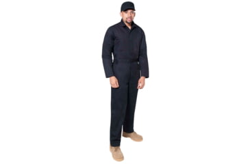 Image of Rothco Workwear Coverall, Midnight Navy Blue, Small, 10481-MidnightNavyBlue-S