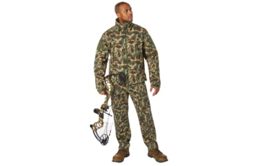 Image of Rothco X Bear Archery Fred Bear Camo Special Ops Soft Shell Jacket - Mens, Small, 19090-S