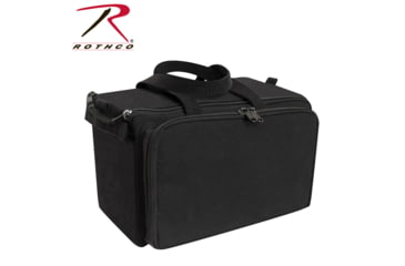 Image of Rothco Canvas Tactical Shooting Range Bag, Black, 3509