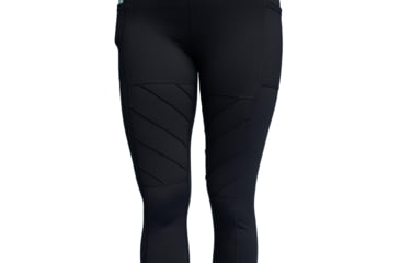 Image of Rounded Belt Loop Leggings, Black, Small, CEX-BLTLEGNS-BK-RH-SML