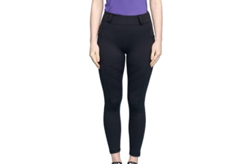 Image of Rounded Belt Loop Leggings, Black, Small, CEX-BLTLEGNS-BK-RH-SML