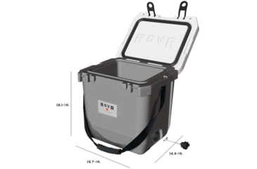 Image of RovR Products CoolR 25 Hard Cooler, Sand, 02-24-00025-18
