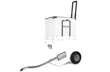 Image of RovR Products RollR 45 Cooler w/ Wagon Bin, Powder, 854404008199