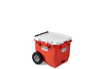 Image of RovR Products RollR 45 Wheeled Cooler, 45 Quart, Desert, 45DROLLR
