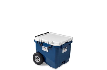 Image of RovR Products RollR 45 Wheeled Cooler, 45 Quart, Midnight, 45MNROLLR