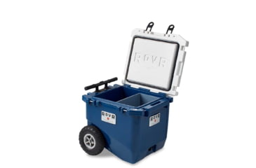 Image of RovR Products RollR 45 Wheeled Cooler, 45 Quart, Midnight, 45MNROLLR