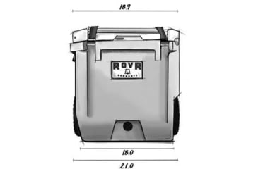 Image of RovR Products RollR 45 Wheeled Cooler, Bluebird, 02-24-00012-14