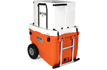 Image of RovR Products RollR 60 Cooler w/ Wagon Bin, Desert, 852490007706