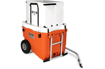 Image of RovR Products RollR 60 Cooler w/ Wagon Bin, Desert, 852490007706