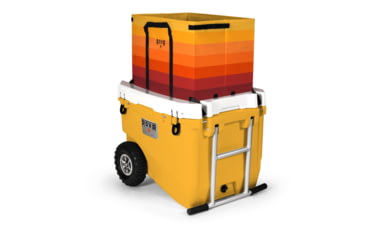 Image of RovR Products RollR 60 Cooler w/ Wagon Bin, Magic Hour, 60 Quart, 60MHROLLRWB