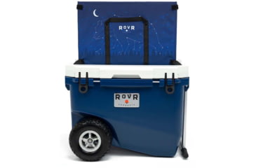 Image of RovR Products RollR 60 Cooler w/ Wagon Bin, Midnight, 852490007126