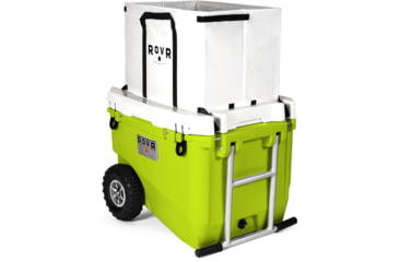 Image of RovR Products RollR 60 Cooler w/ Wagon Bin, Moss, 852490007713