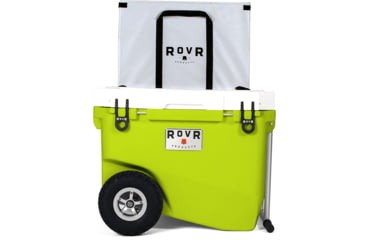 Image of RovR Products RollR 60 Cooler w/ Wagon Bin, Moss, 852490007713