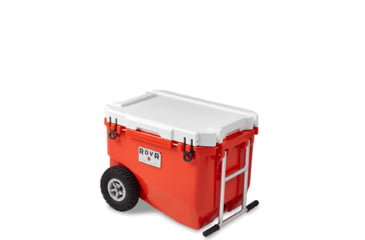 Image of RovR Products RollR 60 Wheeled Cooler, 60 Quart, Desert, 60DROLLR