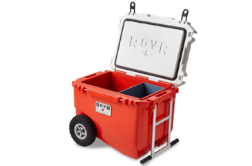 Image of RovR Products RollR 60 Wheeled Cooler, 60 Quart, Desert, 60DROLLR