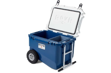 Image of RovR Products RollR 60 Wheeled Cooler, 60 Quart, Midnight, 60MNROLLR