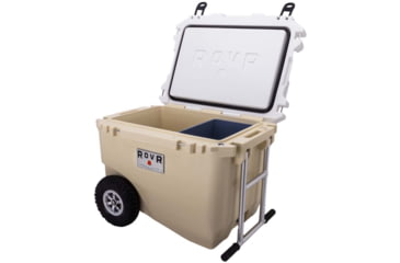 Image of RovR Products RollR 60 Wheeled Cooler, Sand, 60SROLLR