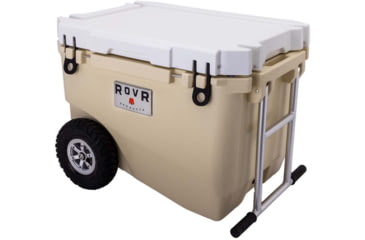 Image of RovR Products RollR 60 Wheeled Cooler, Sand, 60SROLLR