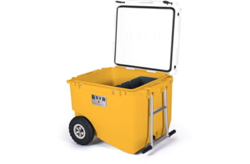 Image of RovR Products RollR 80 Cooler w/ Wagon Bin, Magic Hour, 854404008434