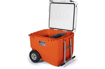 Image of RovR Products RollR 80 Wheeled Cooler, 80 Quart, Desert, 80DROLLR