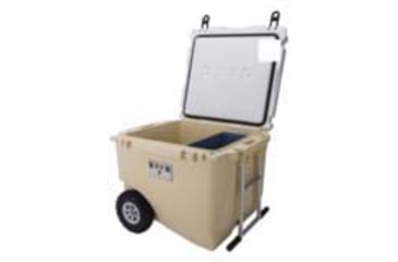 Image of RovR Products RollR 80 Wheeled Cooler, Sand, 02-24-00023-19