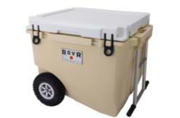 Image of RovR Products RollR 80 Wheeled Cooler, Sand, 02-24-00023-19